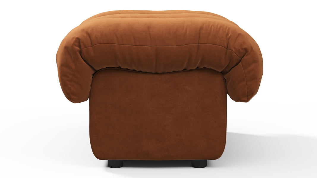 DS 600Burnt Orange Vegan Suede