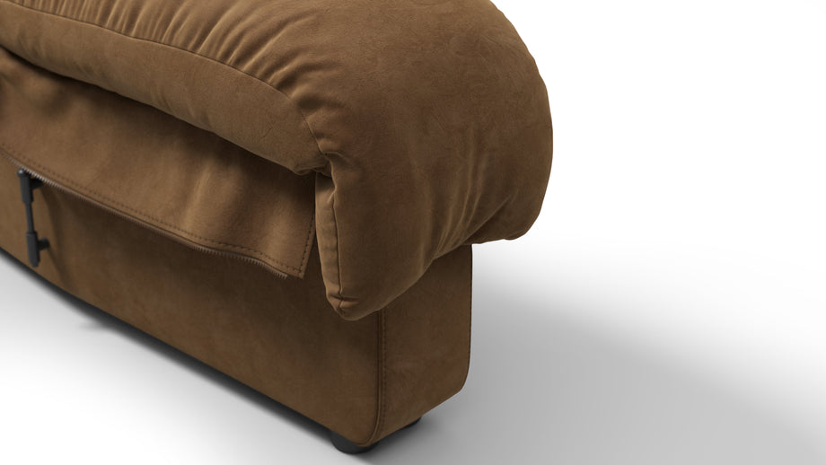 DS 600Brown Vegan Suede