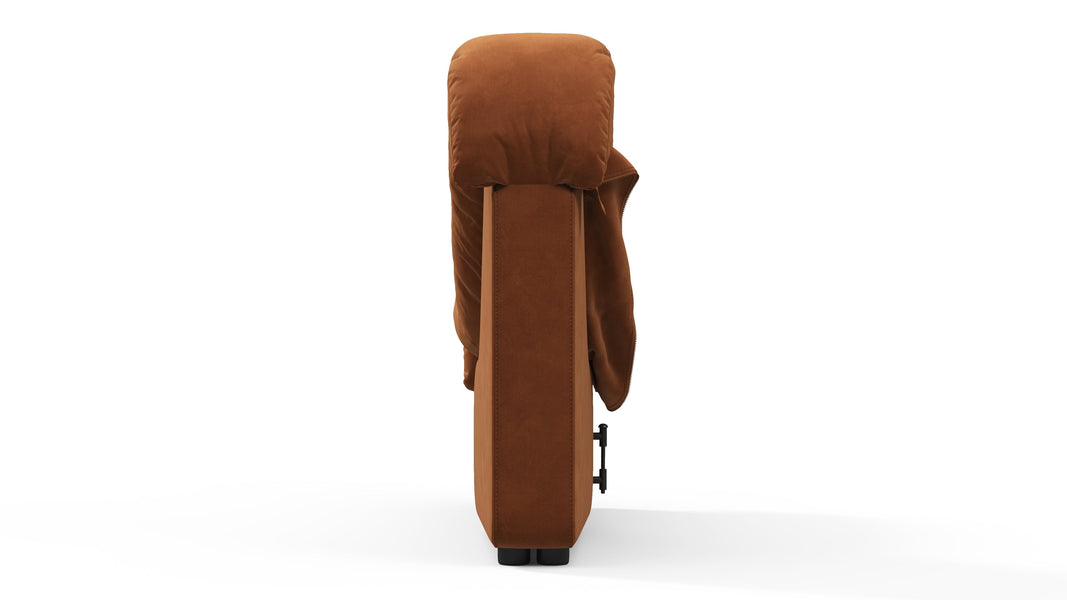 DS 600Burnt Orange Vegan Suede