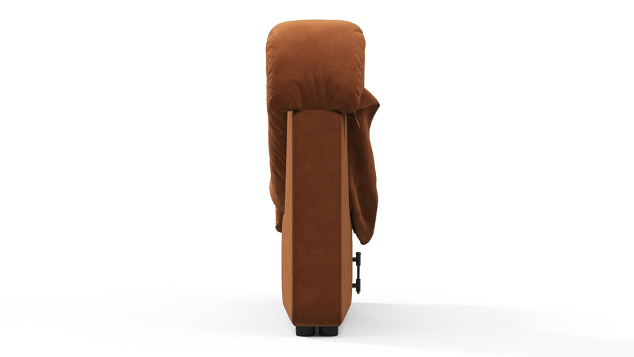 DS 600Burnt Orange Vegan Suede