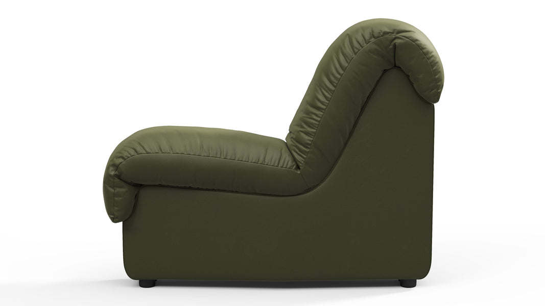 DS 600Deep Olive Vegan Leather