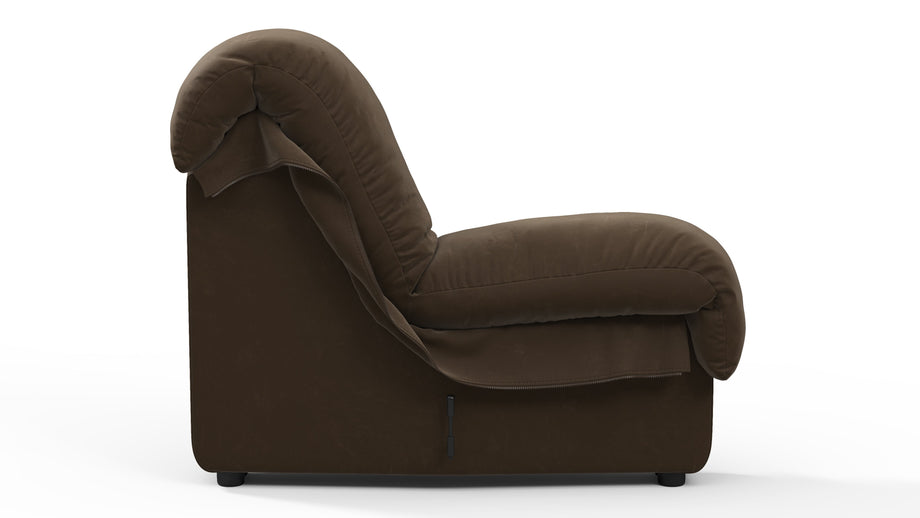 DS 600Distressed Brown Vegan Leather