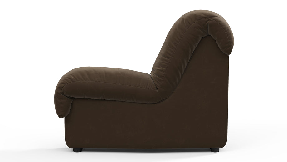 DS 600Distressed Brown Vegan Leather