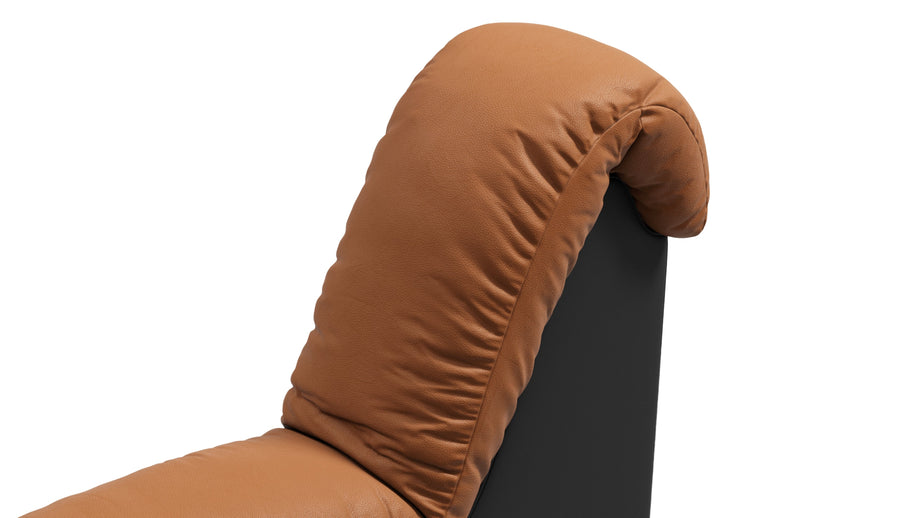DS 600Vintage Tan and Black Vegan Leather
