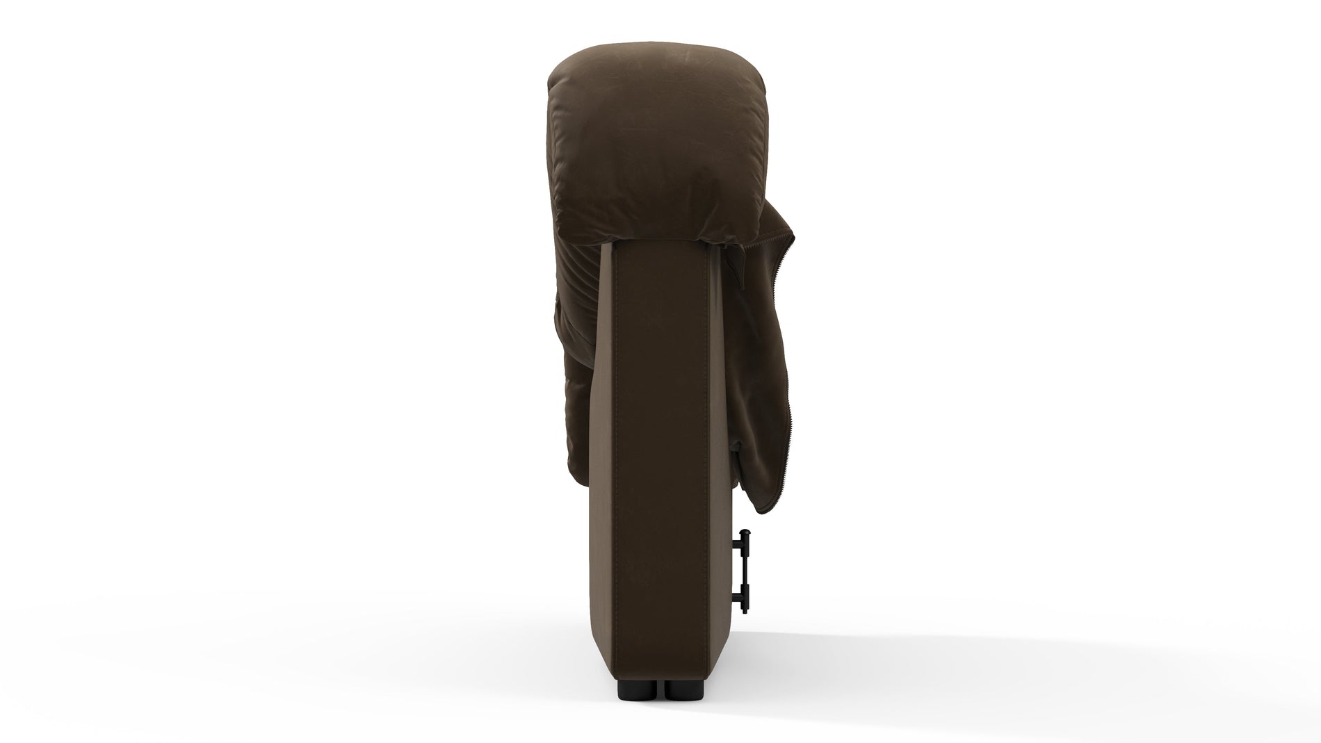 DS 600Delannes braunes veganes Leder