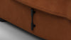 DS 600 - Burnt Orange Vegan Suede - Image 5