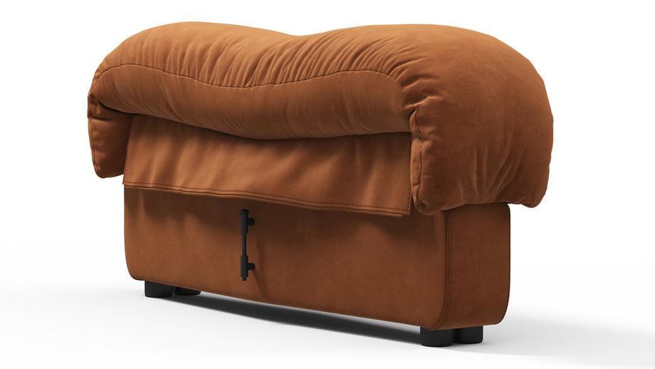 DS 600Burnt Orange Vegan Suede