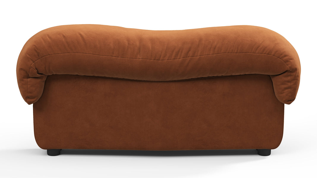 DS 600Burnt Orange Vegan Suede