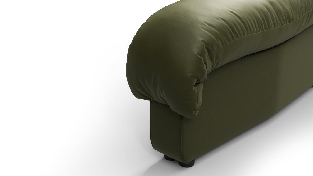 DS 600Deep Olive Vegan Leather