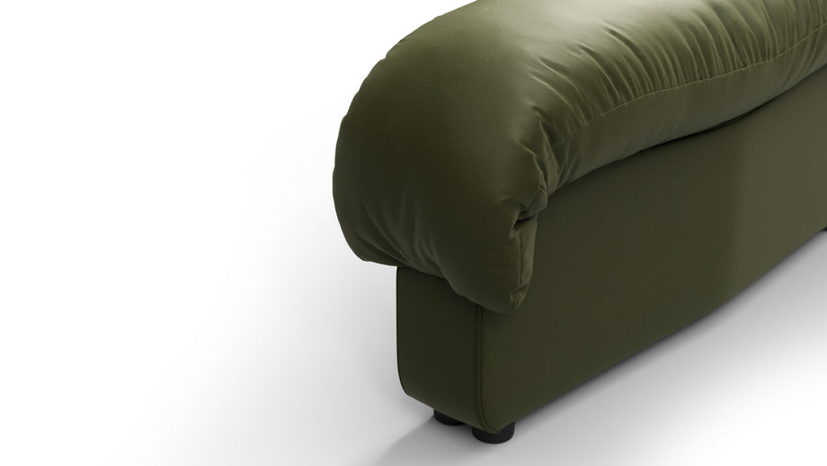 DS 600Deep Olive Vegan Leather