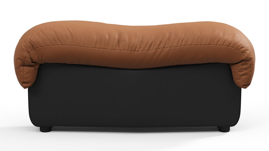 DS 600Vintage Tan and Black Vegan Leather