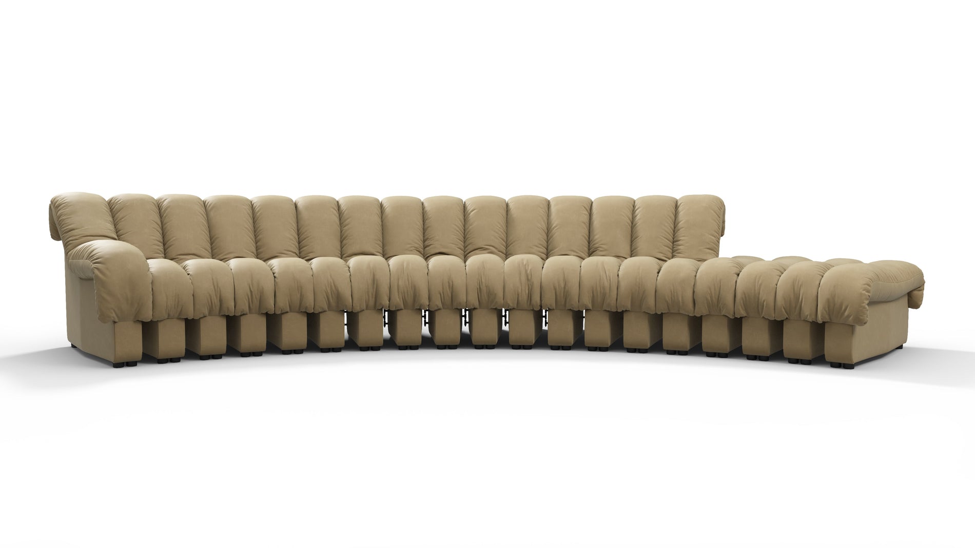 DS 600Beige Vegan Leather