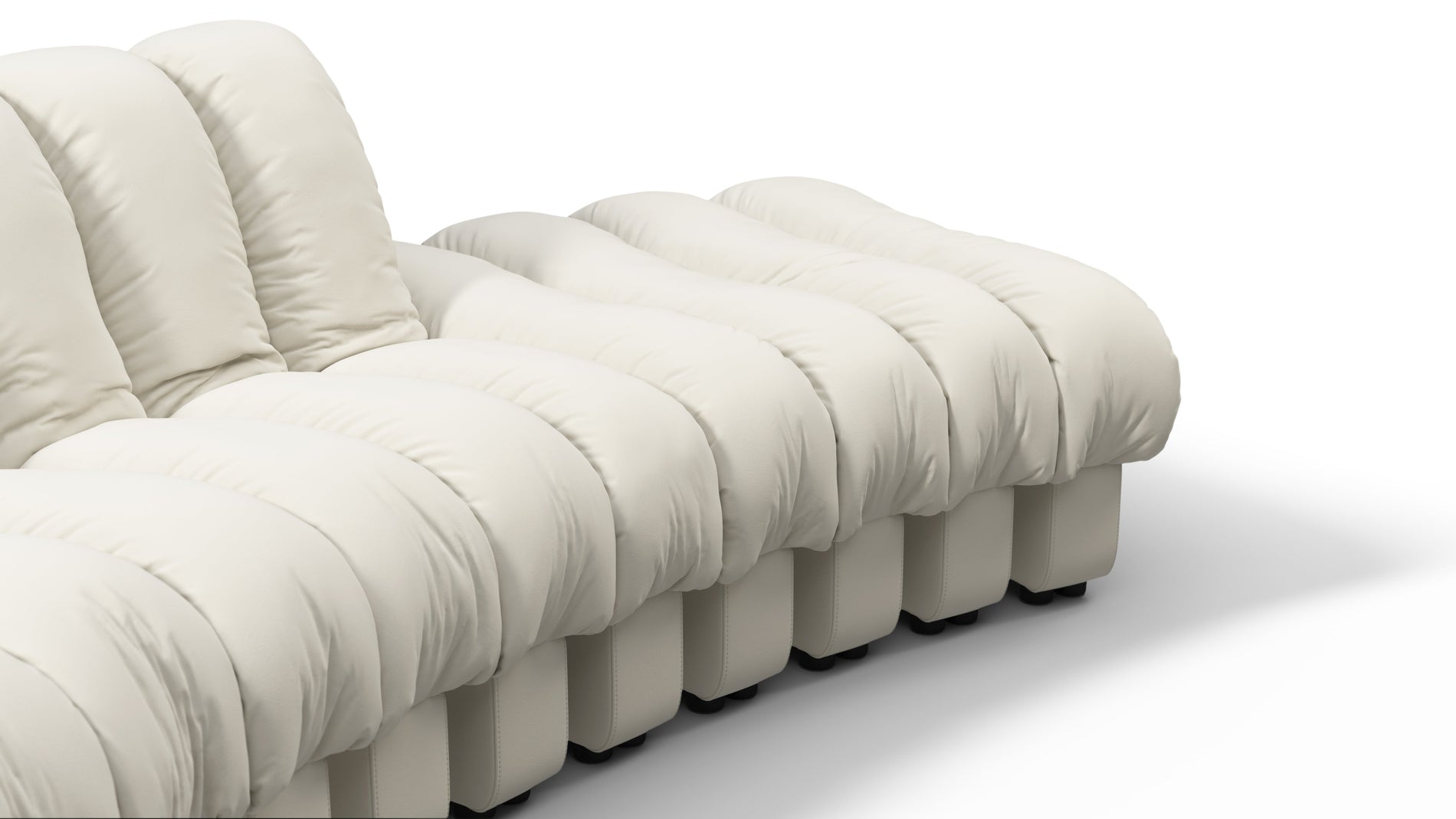 DS 600Cream Vegan Leather