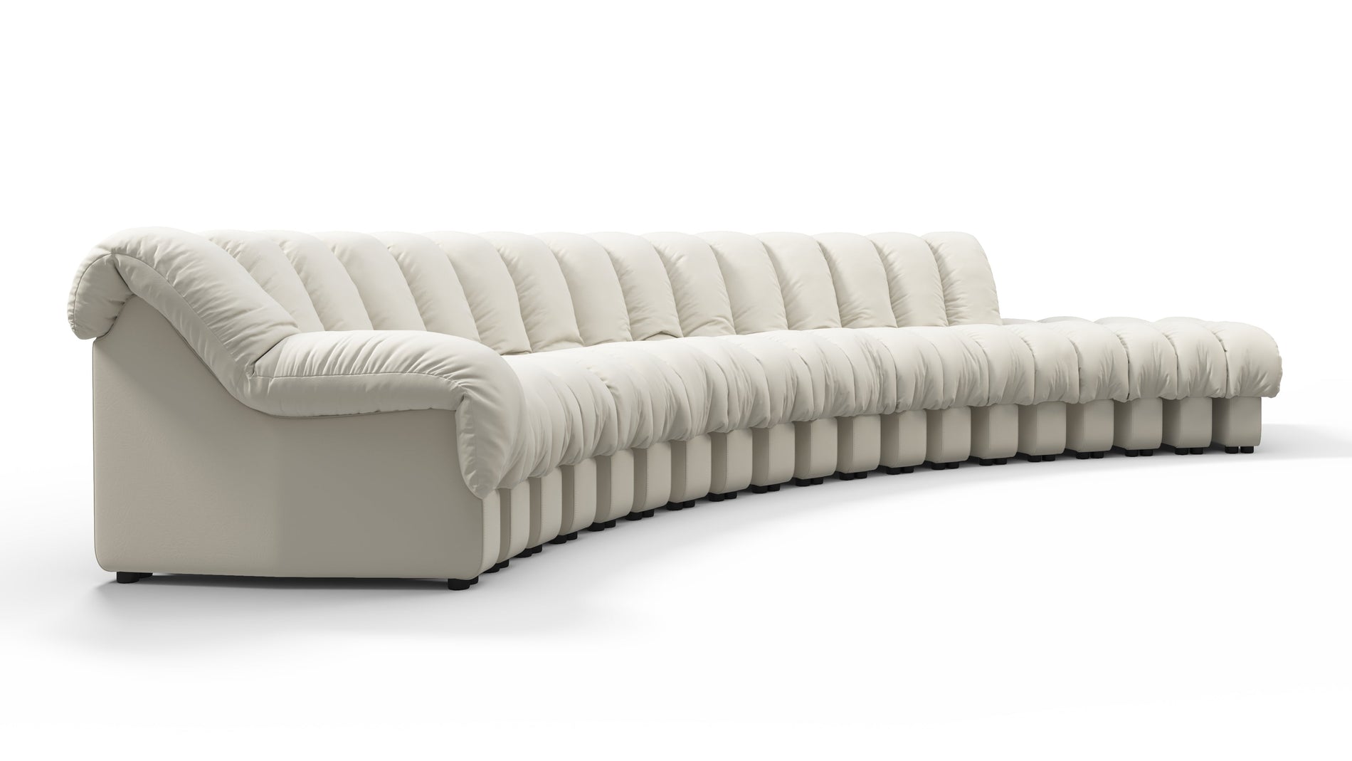 DS 600Cream Vegan Leather