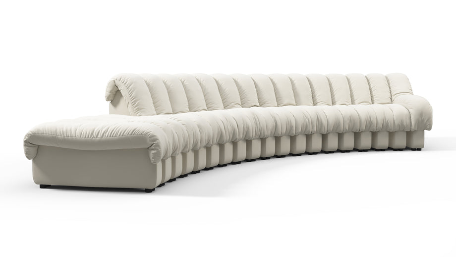 DS 600Cream Vegan Leather