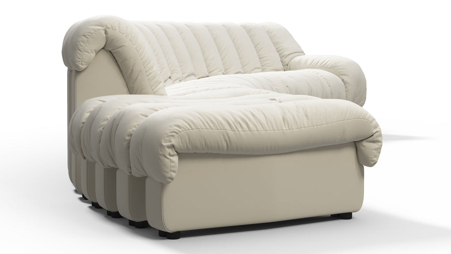 DS 600Cream Vegan Leather