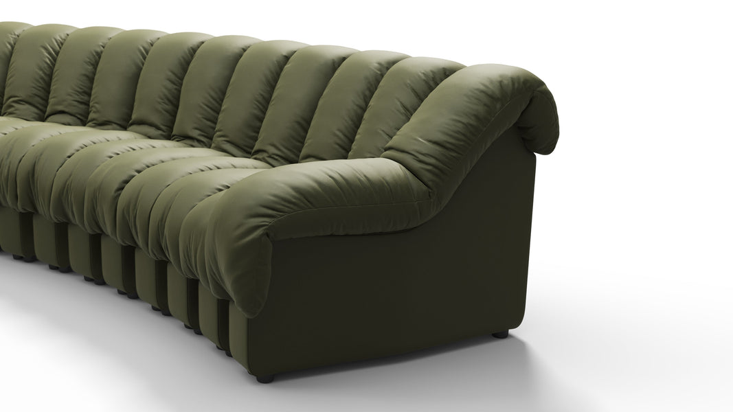 DS 600Deep Olive Vegan Leather