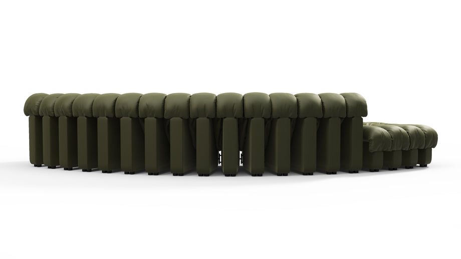 DS 600Deep Olive Vegan Leather