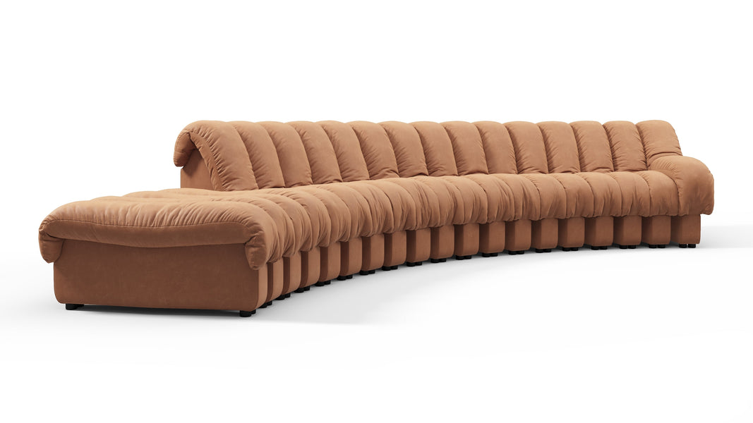 DS 600Tan Vegan Leather