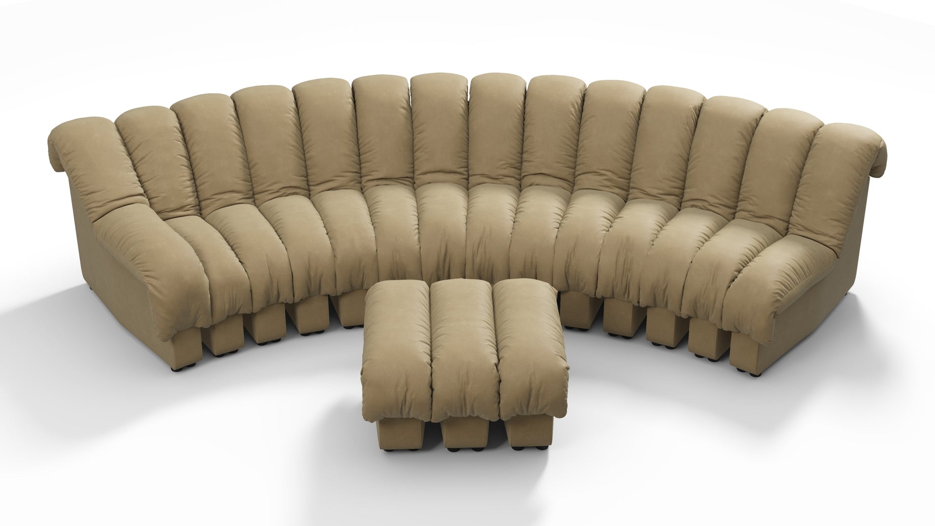DS 600Beige veganes Leder