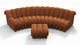 DS 600 - Burnt Orange Vegan Suede - Image 5