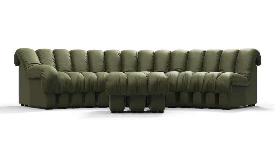 DS 600Deep Olive Vegan Leather