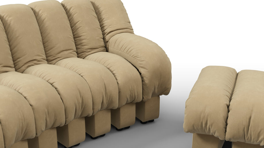 DS 600Beige Vegan Leather
