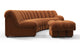 DS 600 - Burnt Orange Vegan Suede - Image 2