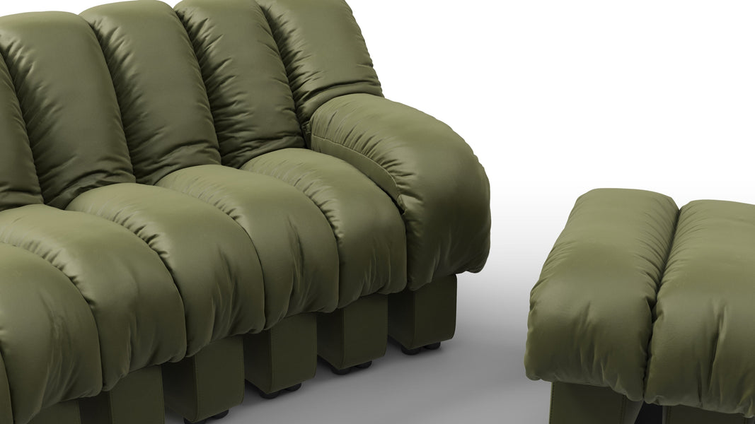 DS 600Deep Olive Vegan Leather