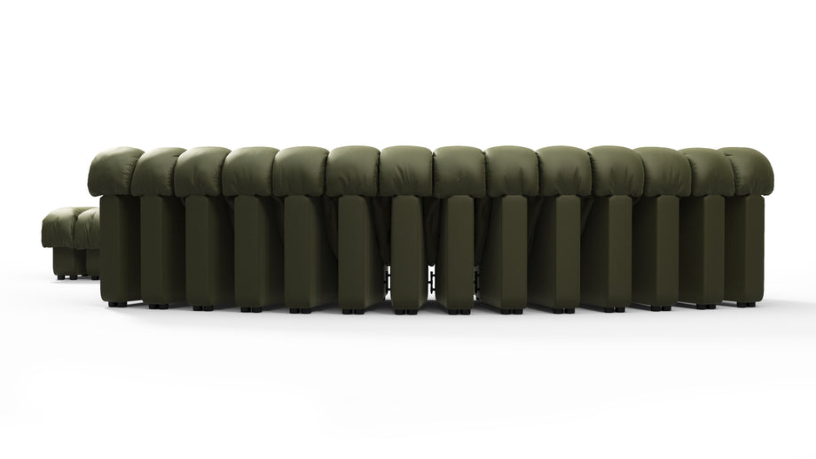 DS 600Deep Olive Vegan Leather