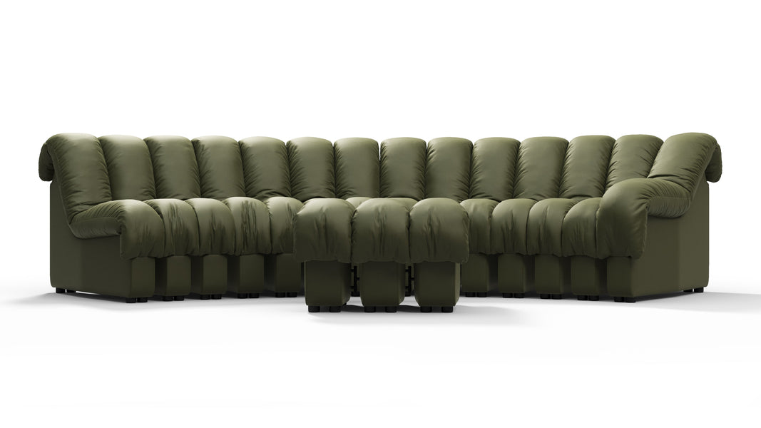 DS 600Deep Olive Vegan Leather