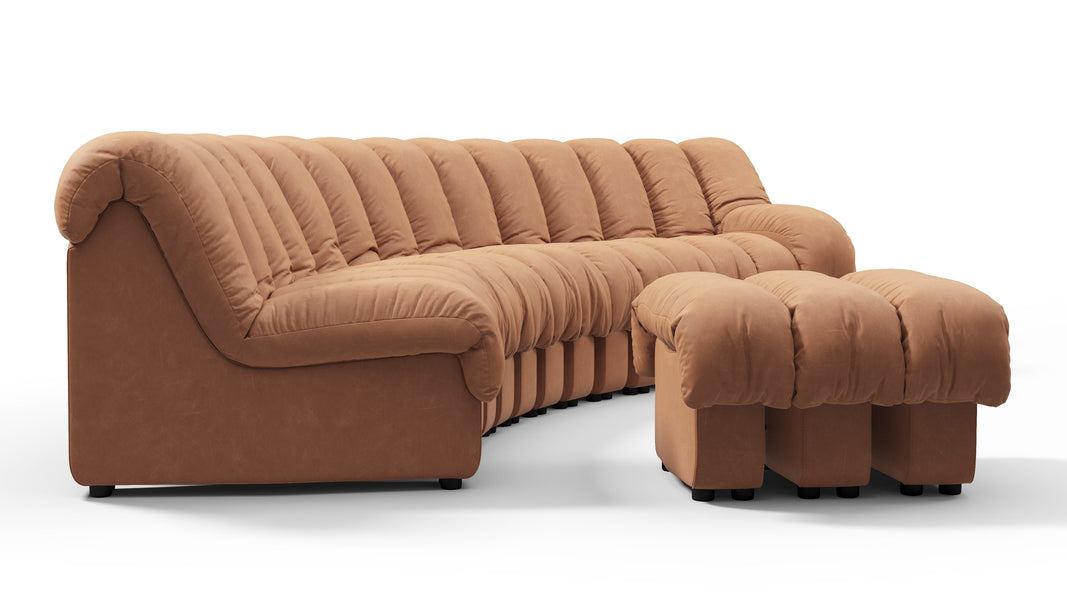 DS 600Tan Vegan Leather