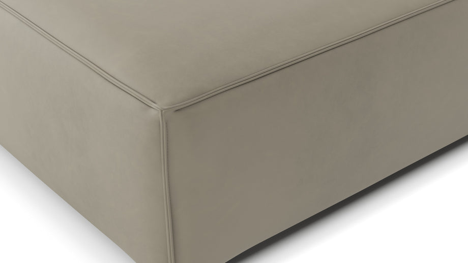 ExtrasoftBeige Gray Vegan Leather