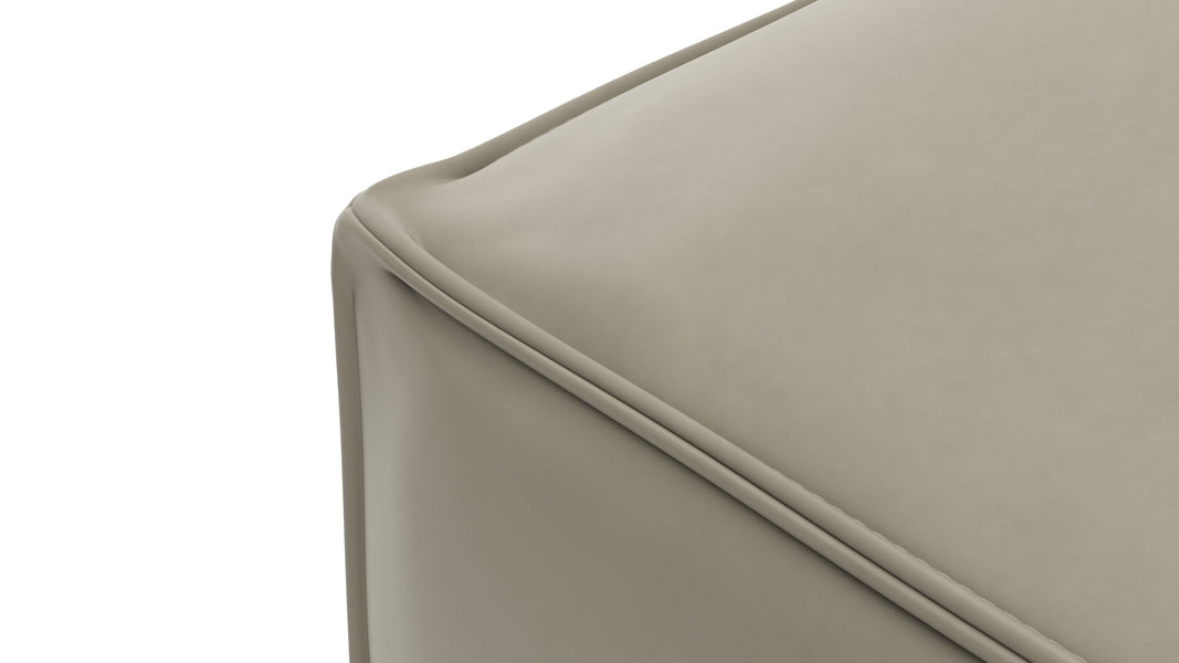 ExtrasoftBeige Gray Vegan Leather