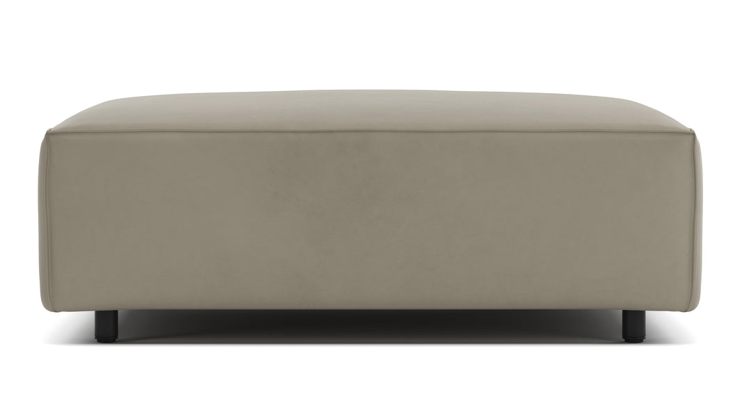 ExtrasoftBeige Gray Vegan Leather