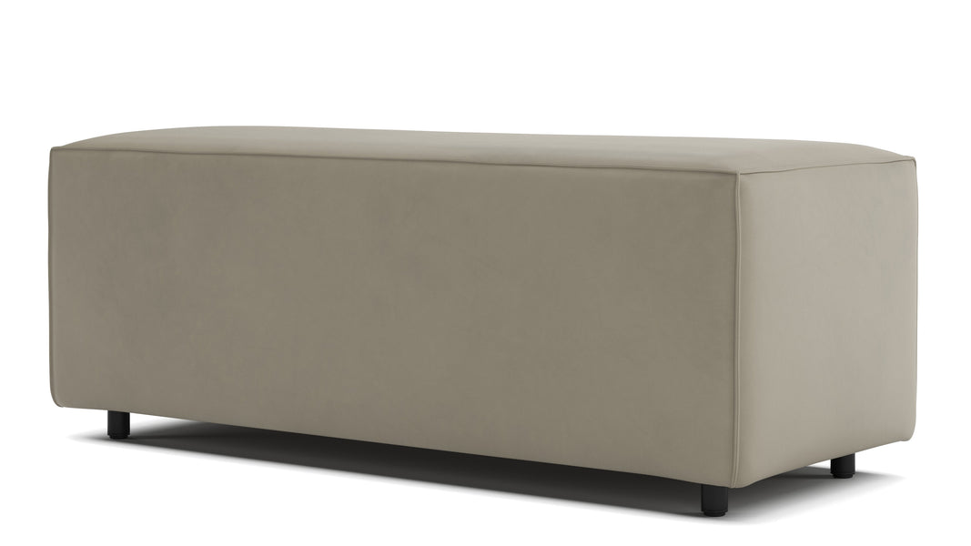 ExtrasoftBeige Gray Vegan Leather