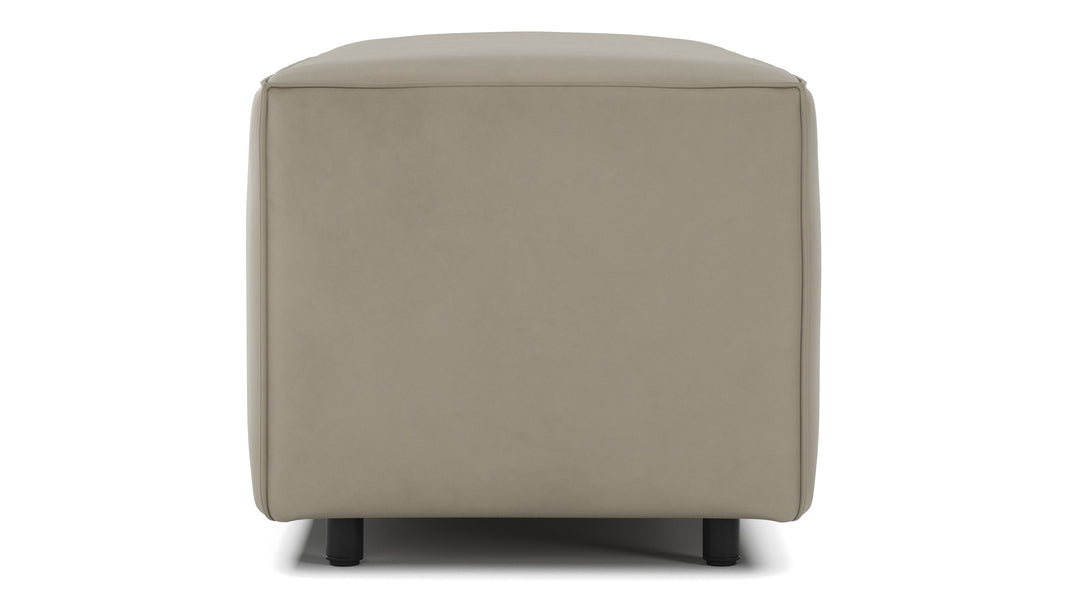 ExtrasoftBeige Gray Vegan Leather