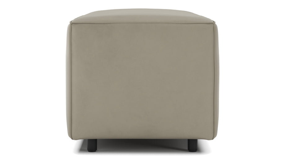 ExtrasoftBeige Gray Vegan Leather