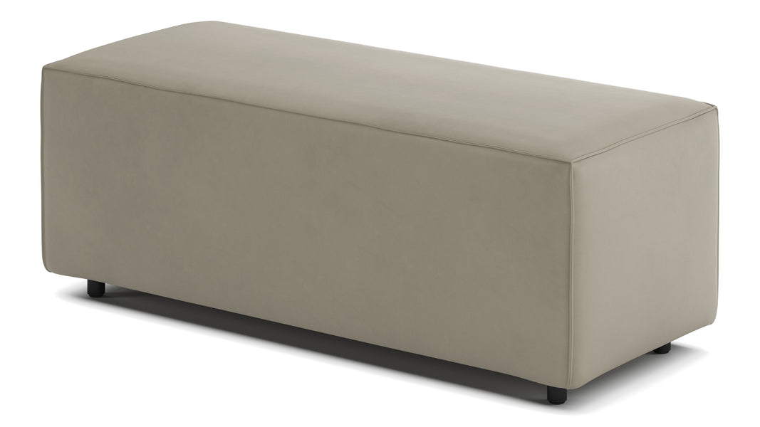 ExtrasoftBeige Gray Vegan Leather