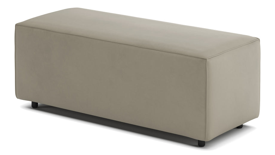 ExtrasoftBeige Gray Vegan Leather