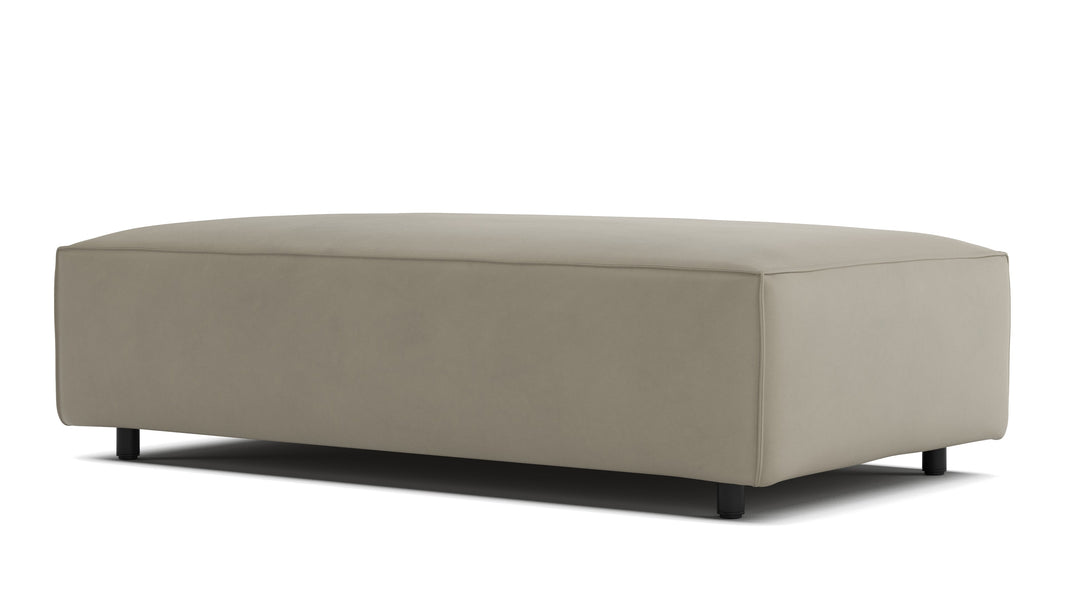 ExtrasoftBeige Gray Vegan Leather