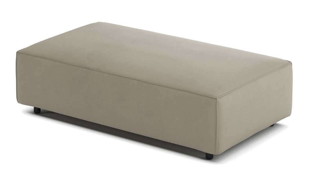 ExtrasoftBeige Gray Vegan Leather