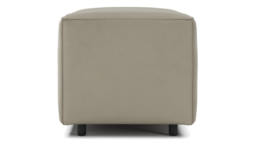 ExtrasoftBeige Gray Vegan Leather