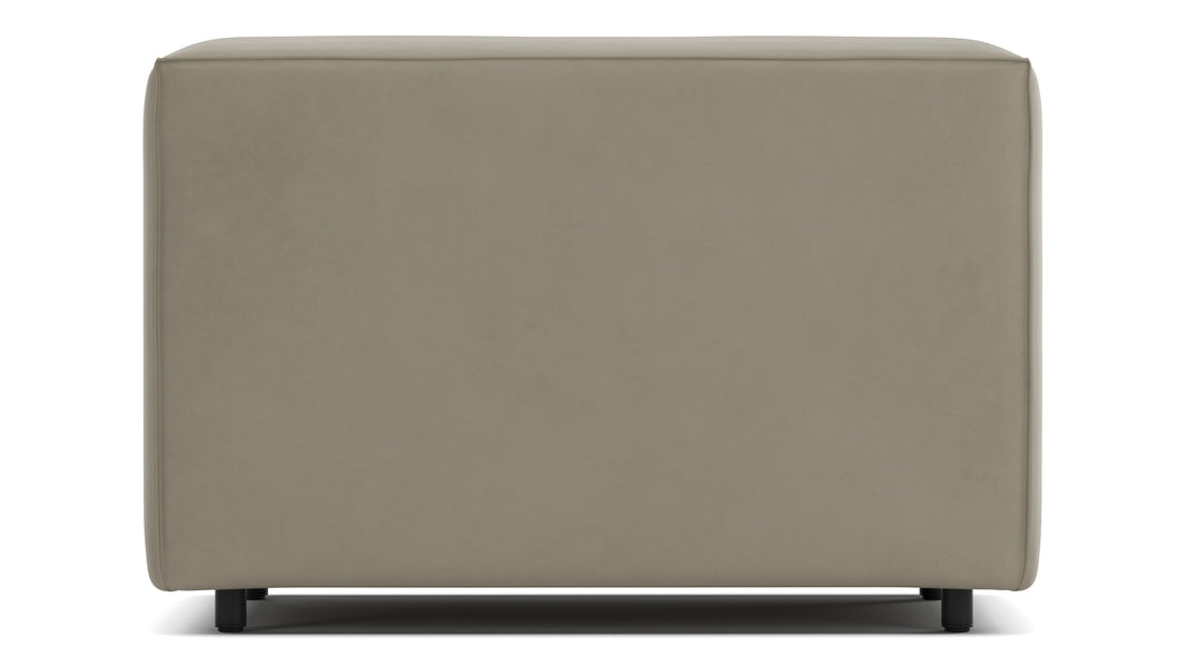 ExtrasoftBeige Gray Vegan Leather