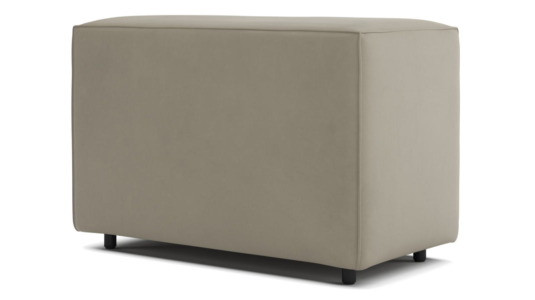 ExtrasoftBeige Gray Vegan Leather