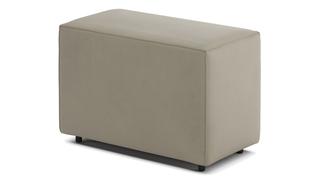 ExtrasoftBeige Gray Vegan Leather