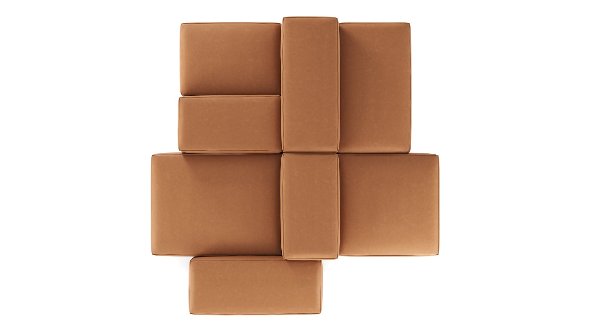 ExtrasoftBraunes veganes Leder