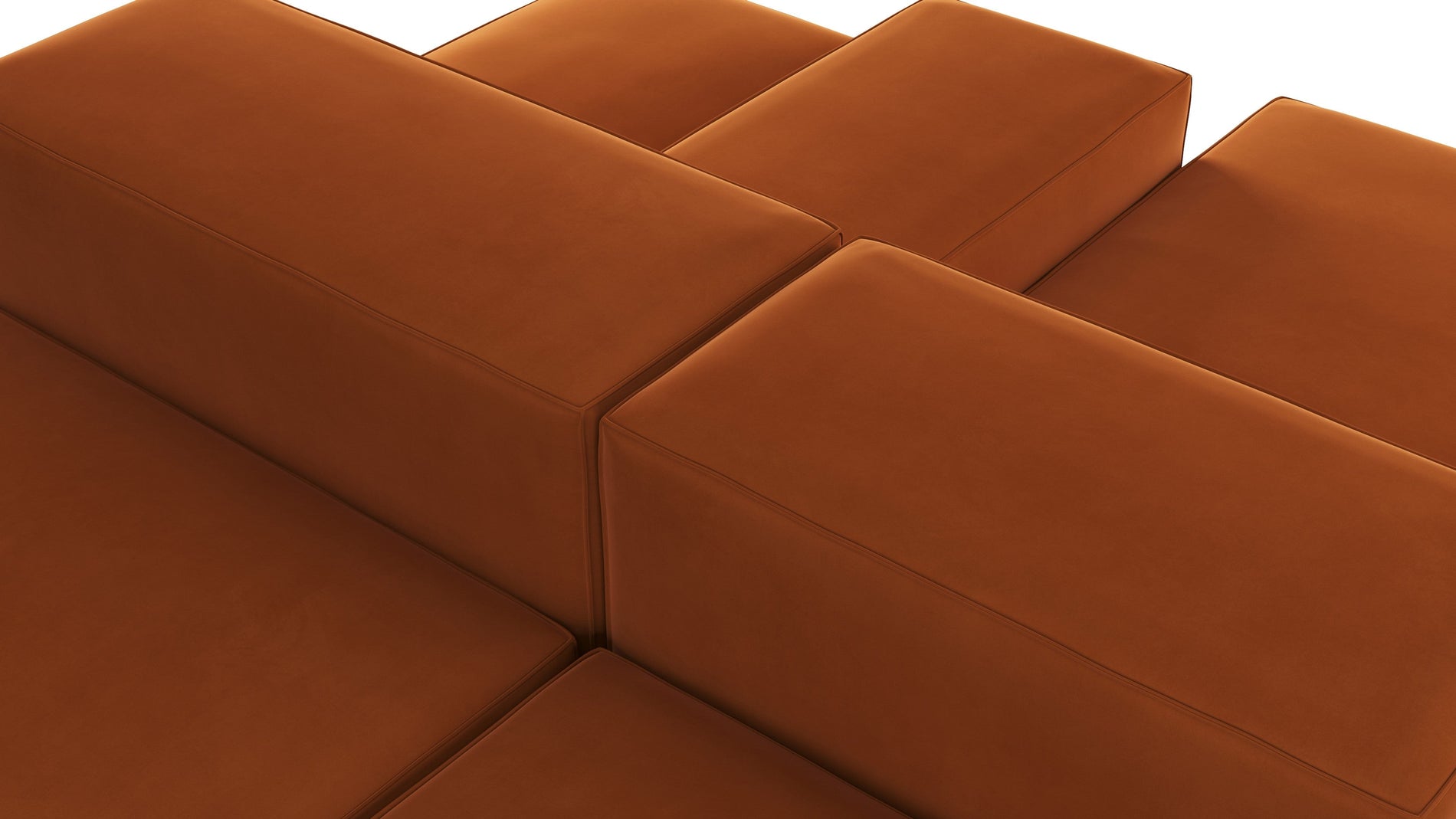 ExtrasoftBurnt Orange Velvet