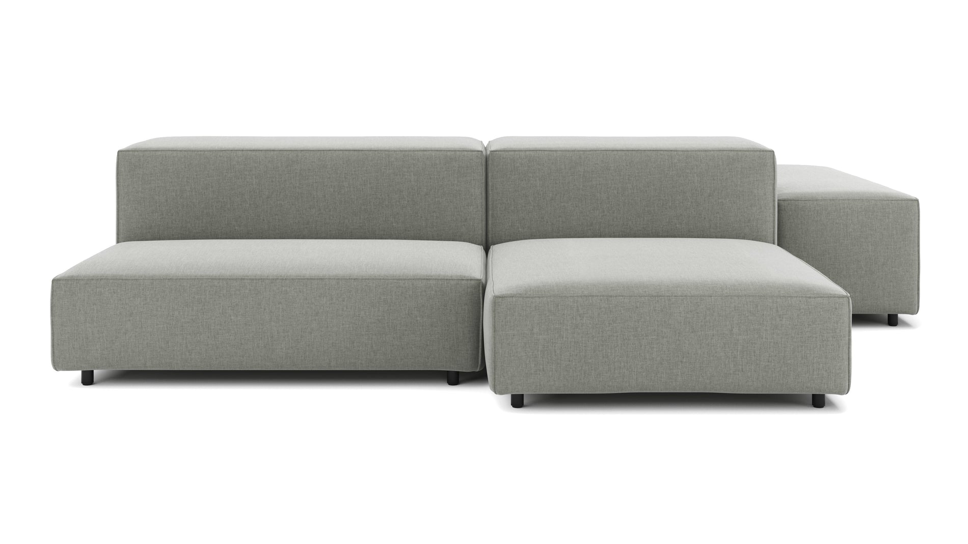 ExtrasoftSoft Gray Brushed Weave