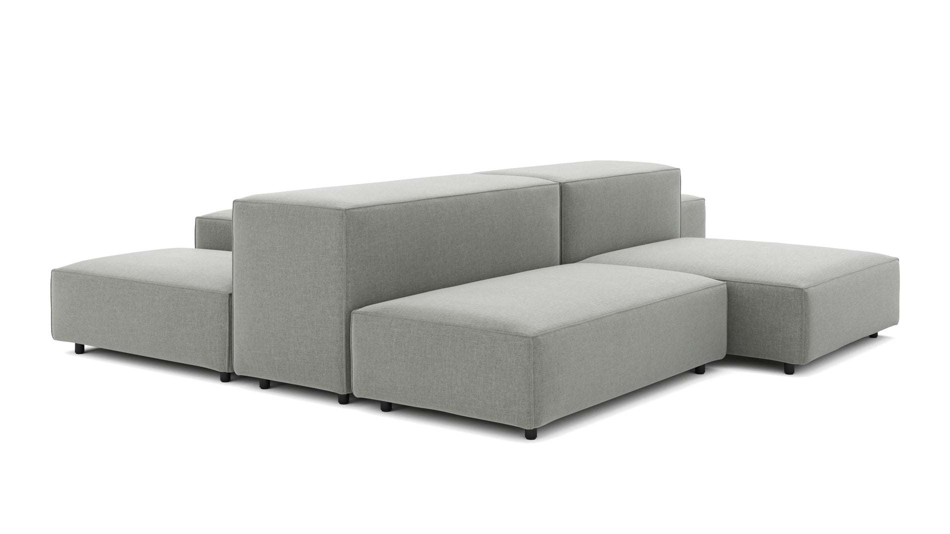 ExtrasoftSoft Gray Brushed Weave